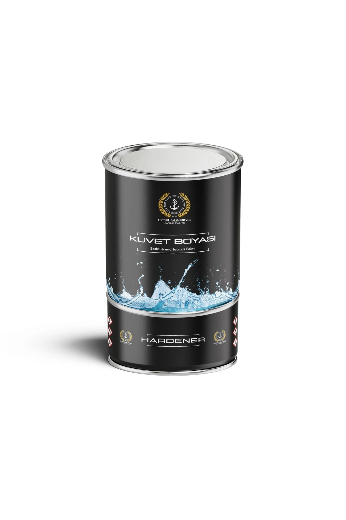 Solventsiz Self Leveling Küvet Ve Jakuzi Boyası 4 Kg Beyaz