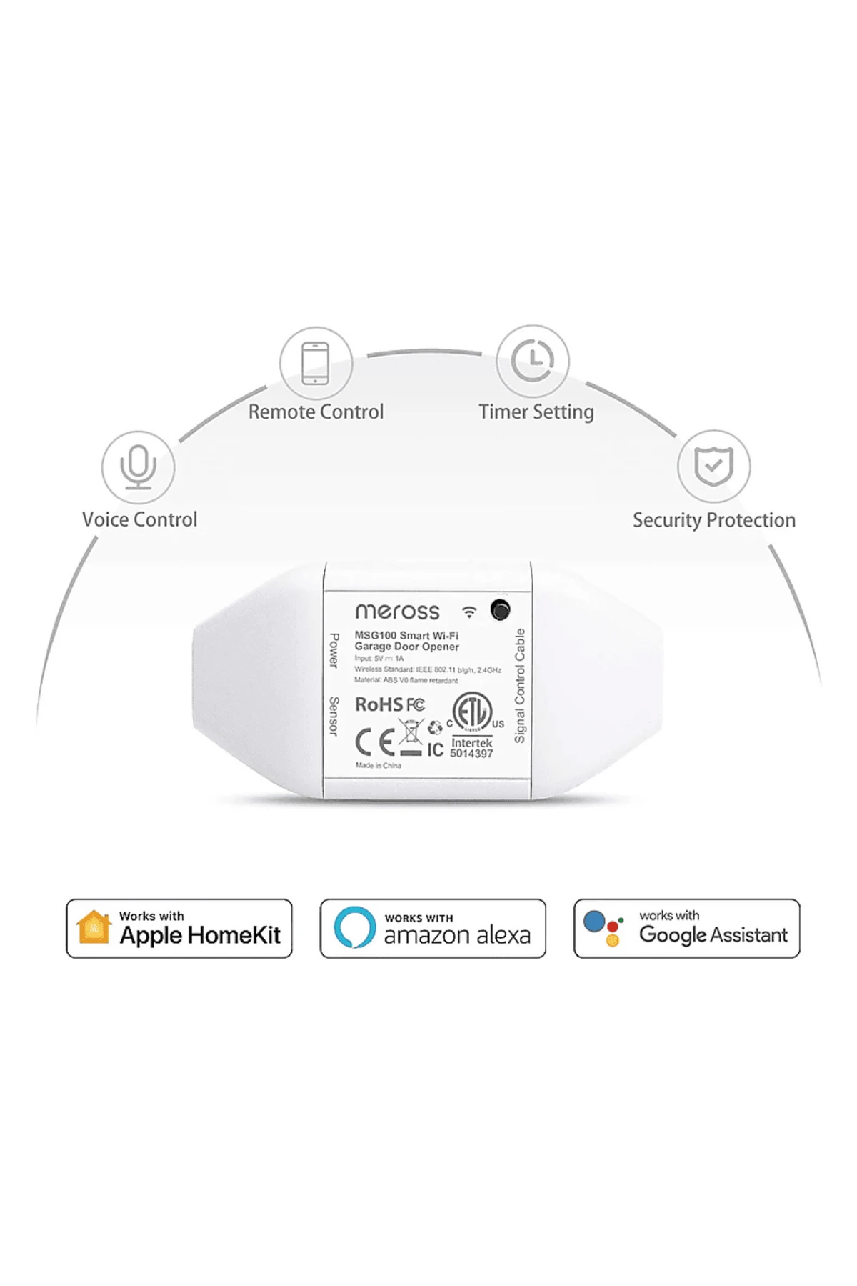 Wi-Fi Uzaktan Kontrollü Akıllı Garaj Kapısı Anahtarı