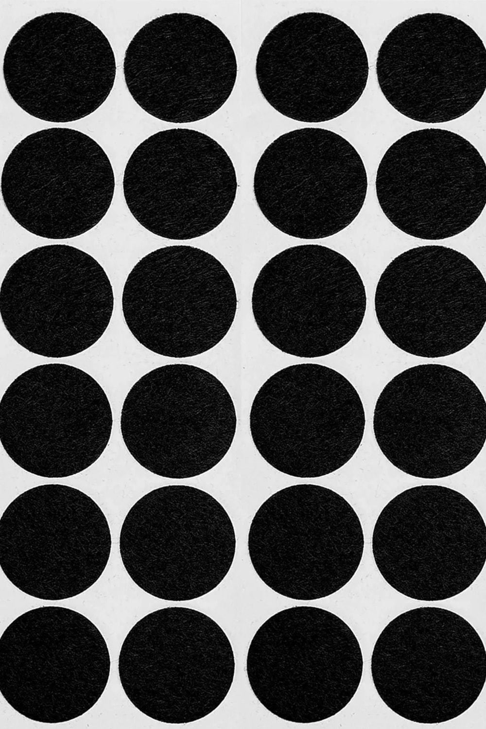 Yapışkanlı Mobilya Masa Sandalye Parke Zemin Ayak Koruyucu Kaydırmaz Keçesi 15 mm (144'LÜ Paket)