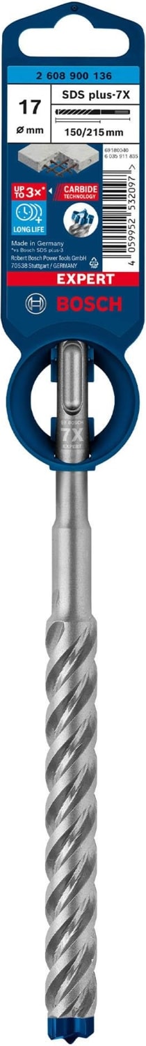 BOSCH Expert 17X215 mm Yeni Sds Plus-7x Matkap Ucu 2608900136
