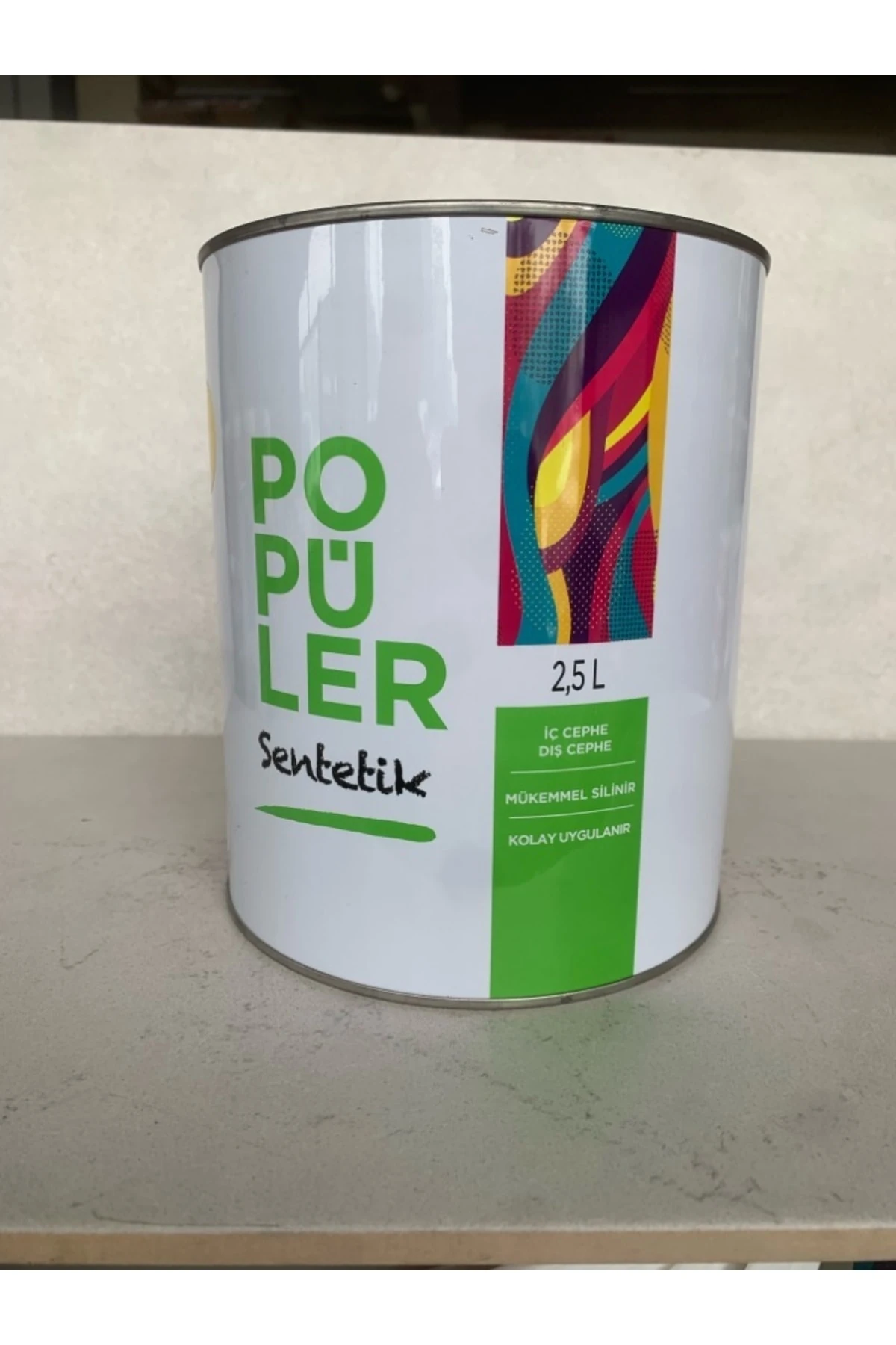 Popüler Sentetik Yağlı Boya 2,5 lt