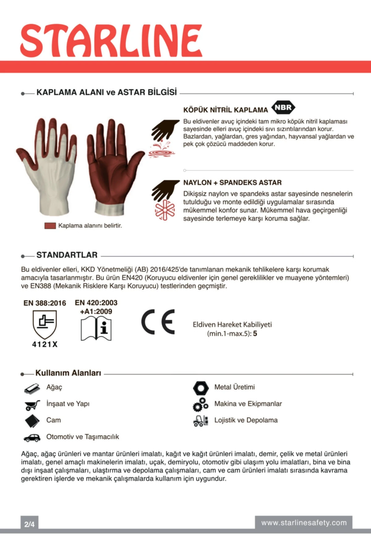 Stl-1013 İş Eldiveni
