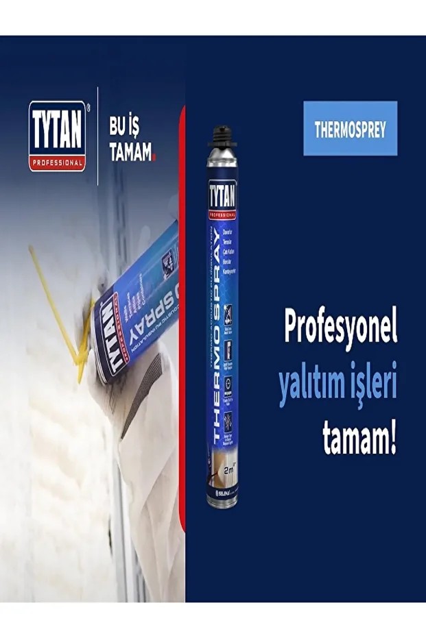 Thermosprey Isı Ve Ses Yalıtım Köpüğü (9 adet / 18M2 )