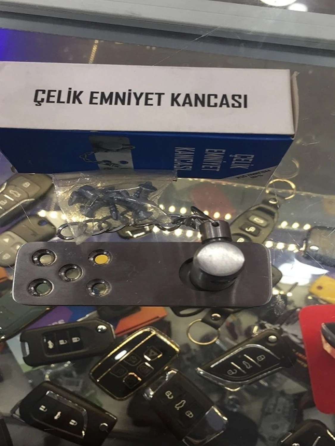 Çelik Pimli Emniyet Kancası