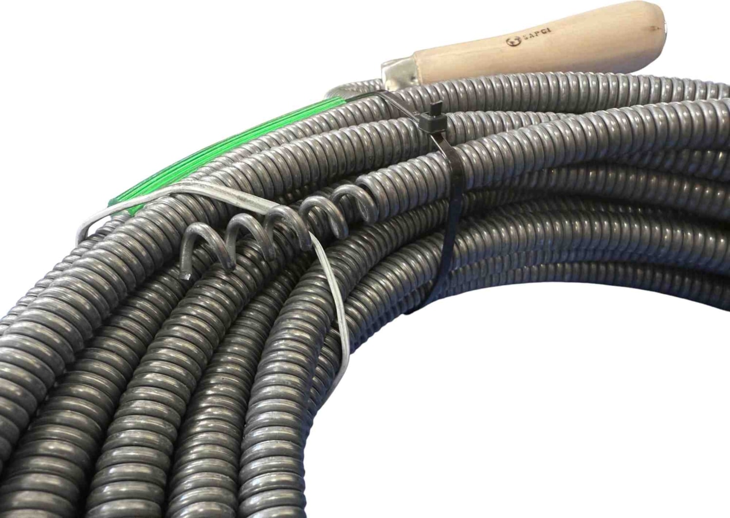 Premıum 15 Metre 13 mm Kalın Kanal Susta Klozet Boru Temizle Kanal Spiral