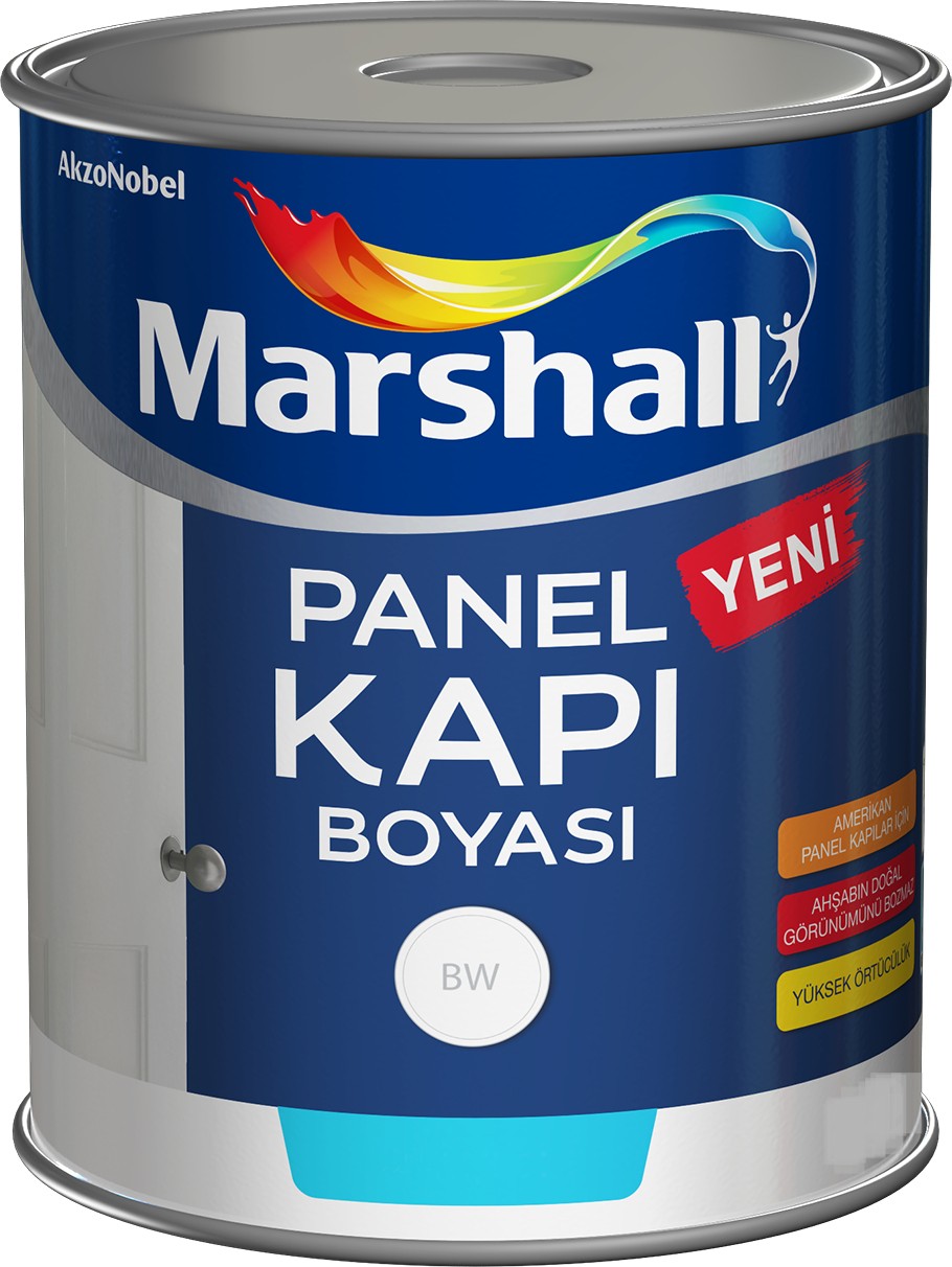 Panel Kapı Boyası 1 Lt Renk:beyaz