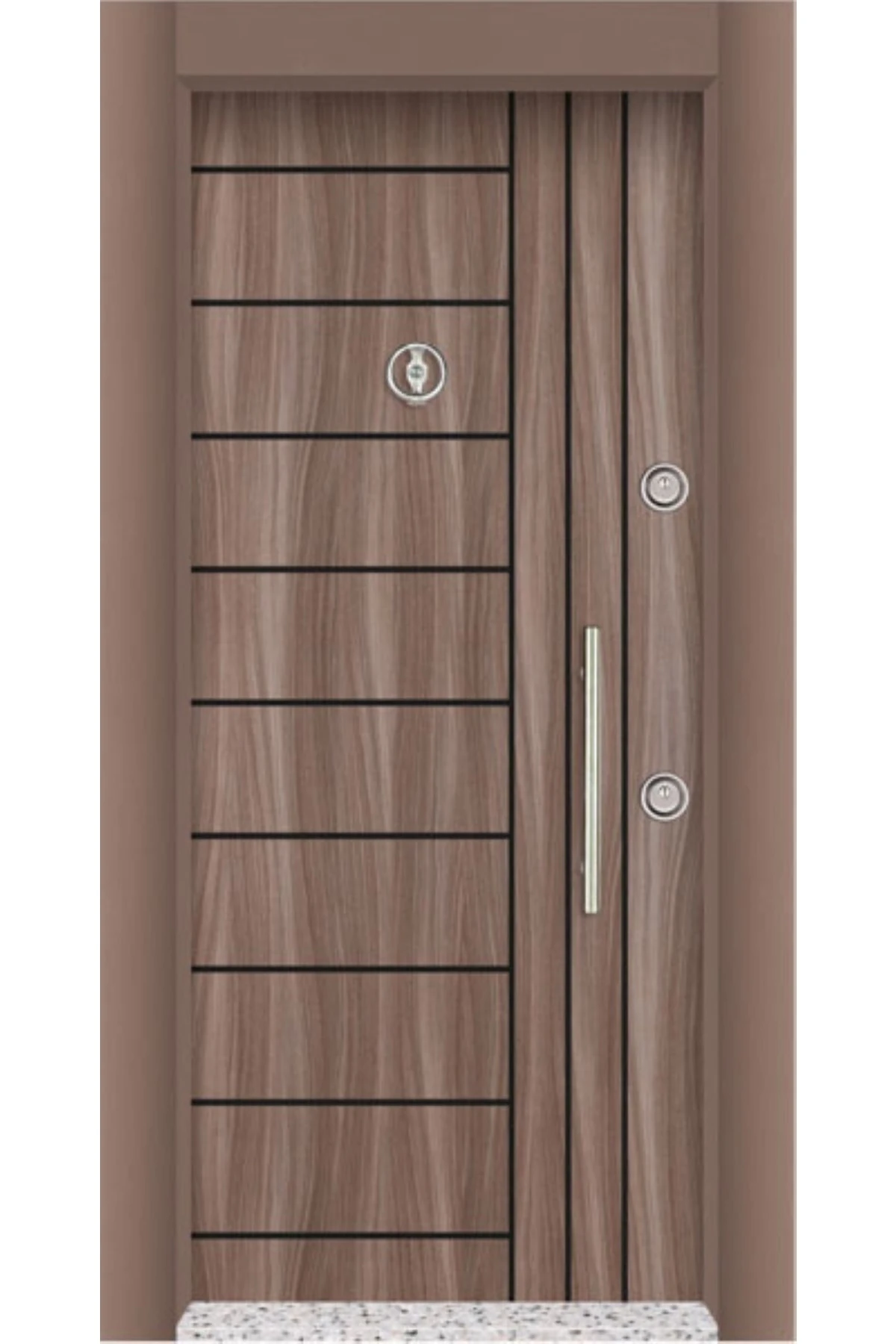 Daire Giriş Kapısı, Çelik Kapı, Mn-1806 Sol