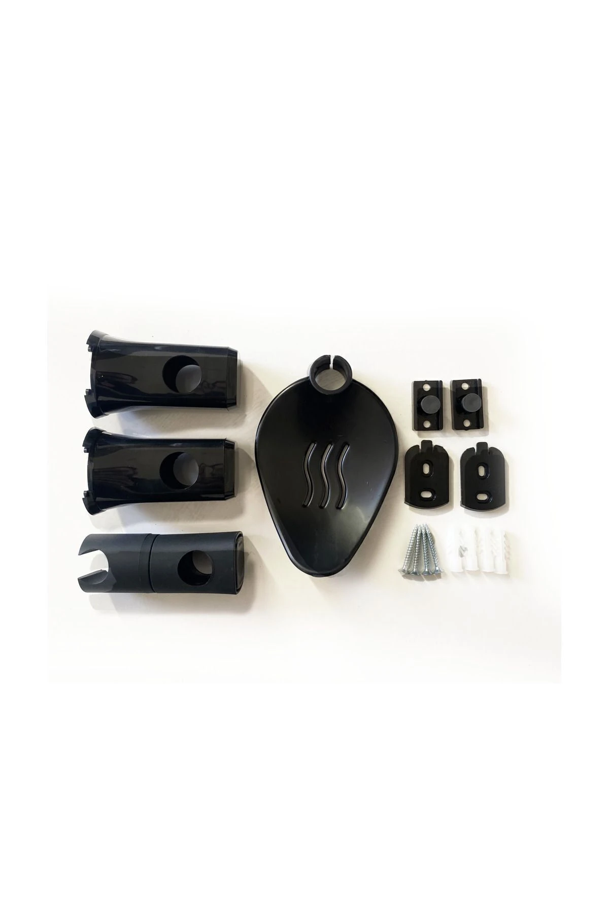 Kaliteli Ve Modern Tasarımlı Siyah Robot Yağmur Duş Seti Lına