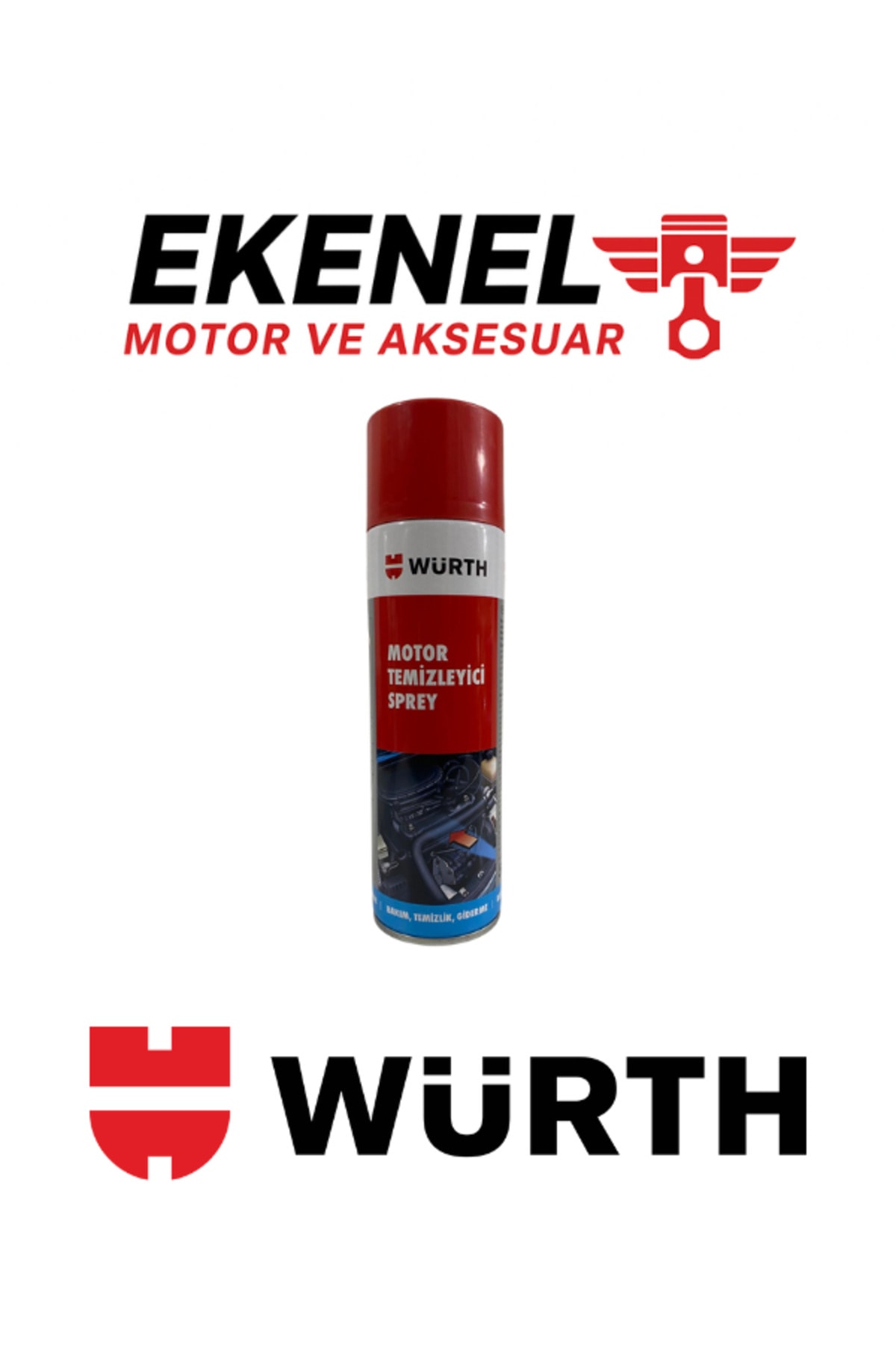 Motor Temizleyici Sprey | Yağ ve Kir Sökücü Motor Temizlik Ürünü