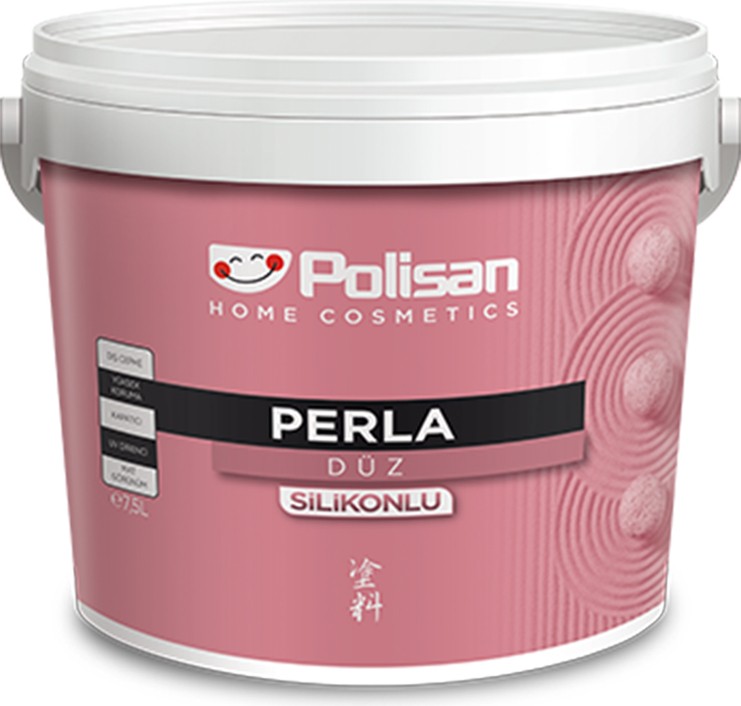 Perla Silikonlu Dış Cephe Boyası 2,5 Litre Renk: Açık Somon