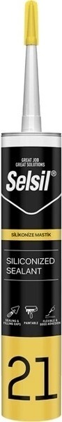 Silikonize Mastik Antresit Gri 500 gr