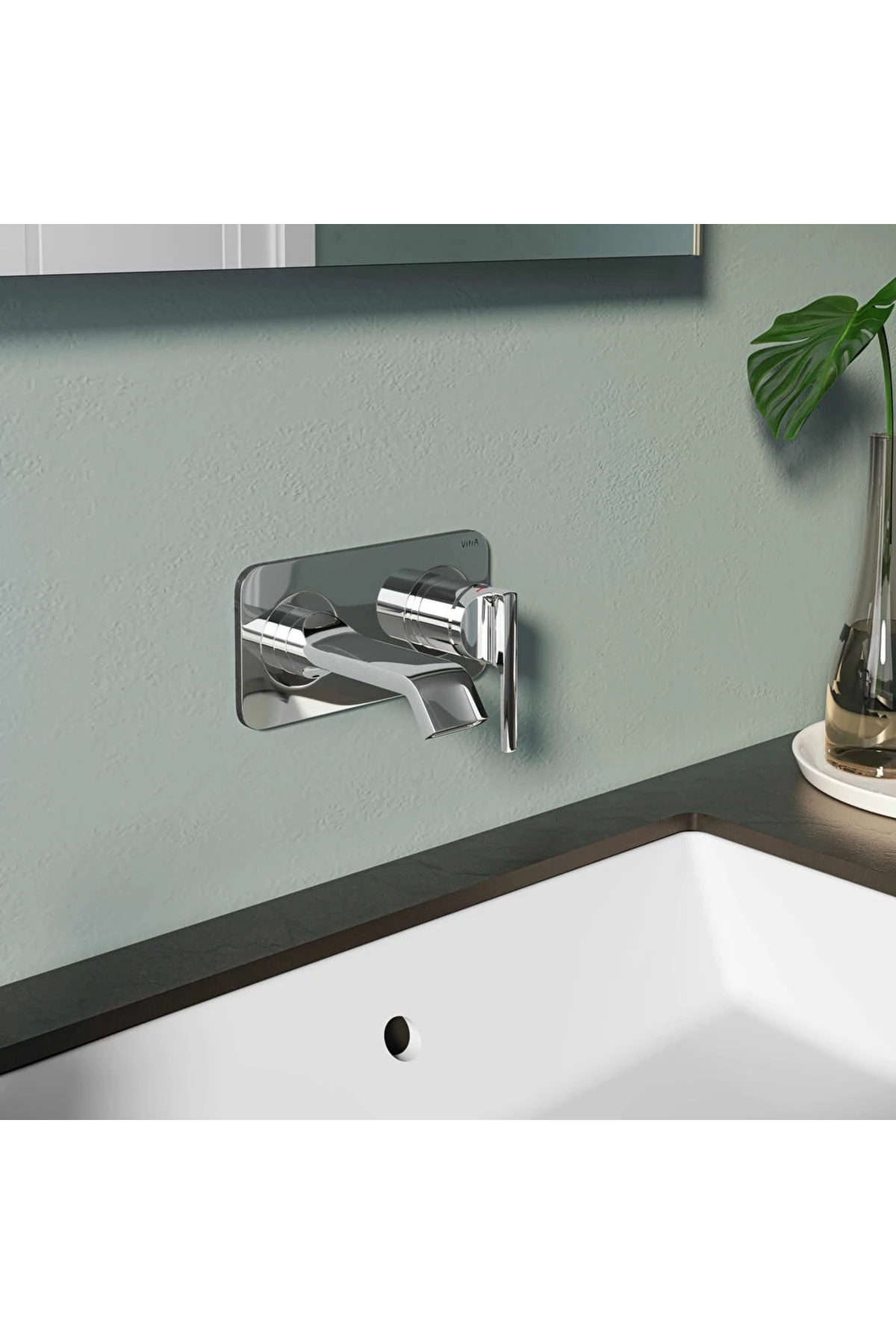 Suit U A42487 Ankastre Lavabo Bataryası, Krom