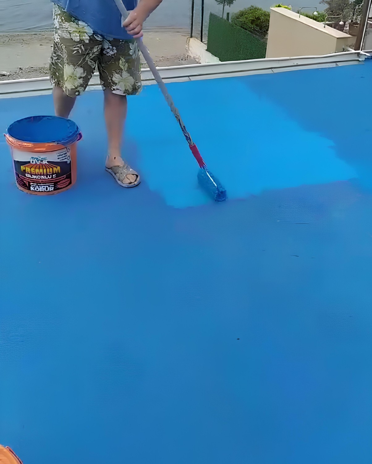 Uv-K Premium Silikonlu Su Izolasyon Boyası 15 Kg.
