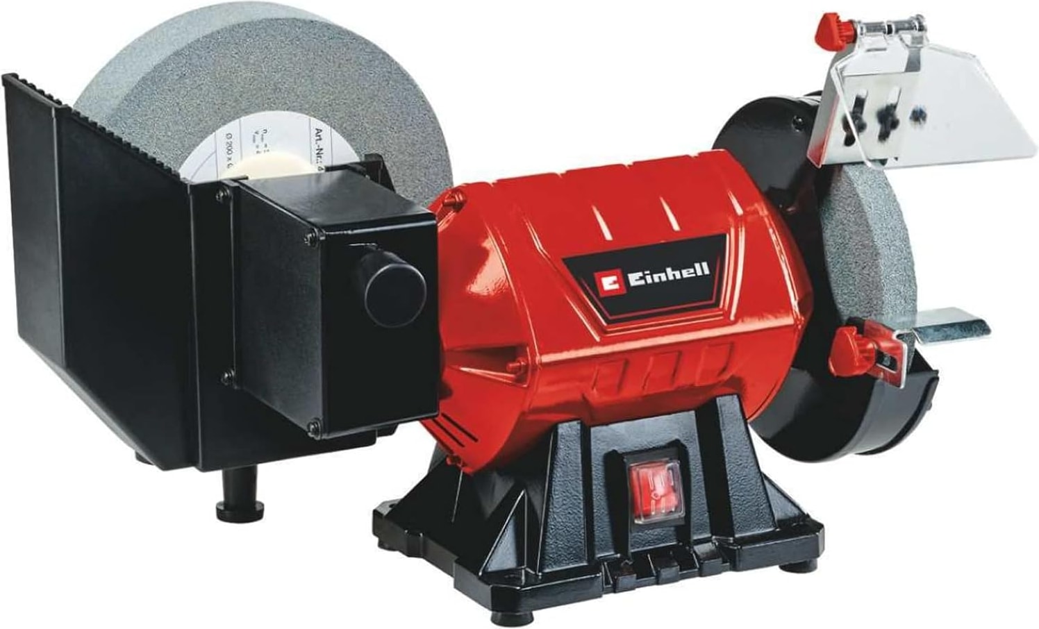Taş Motoru - Islak Kuru Tc-Wd 200/150 (Maks. 250 W, Islak ve Kuru Taşlama Için Uygun, Kompakt Metal Gövde, Kıvılcım Koruma Camı, Kalın Taşlama ve Islak Taşlama Diski Dâhil) - 4417242