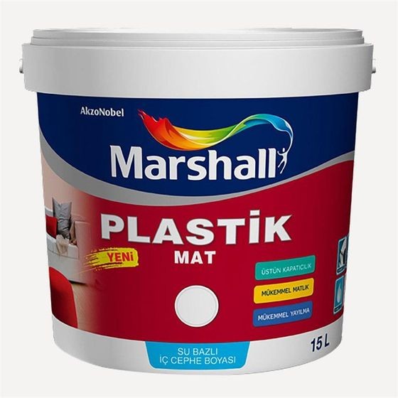 Marshall Plastik Mat İç Cephe Boyası 7,5 lt