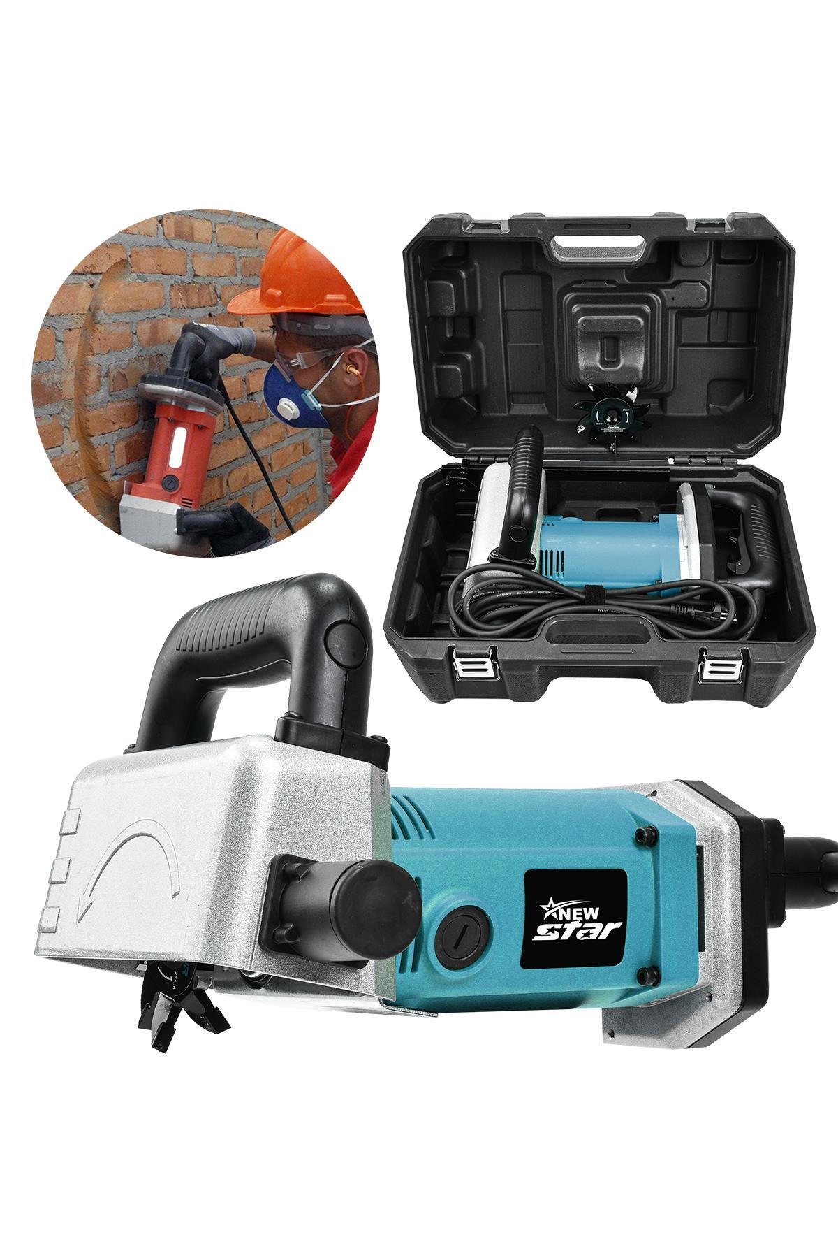 New Star Kanal Açma Makinası Mavi