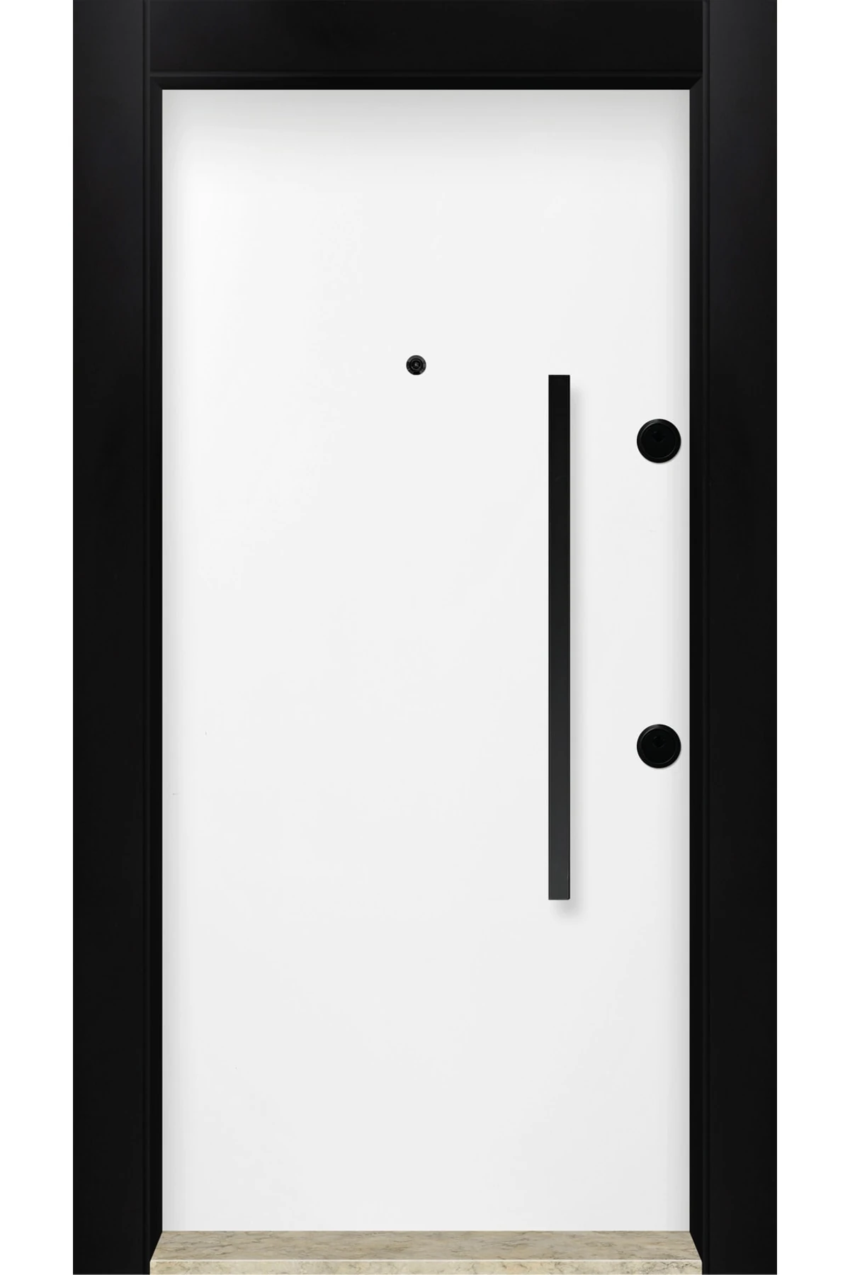 Dış Iklim Kapısı, Yağmura Güneşe Dayanıklı Çelik Kapı, Mn-6039 Sol