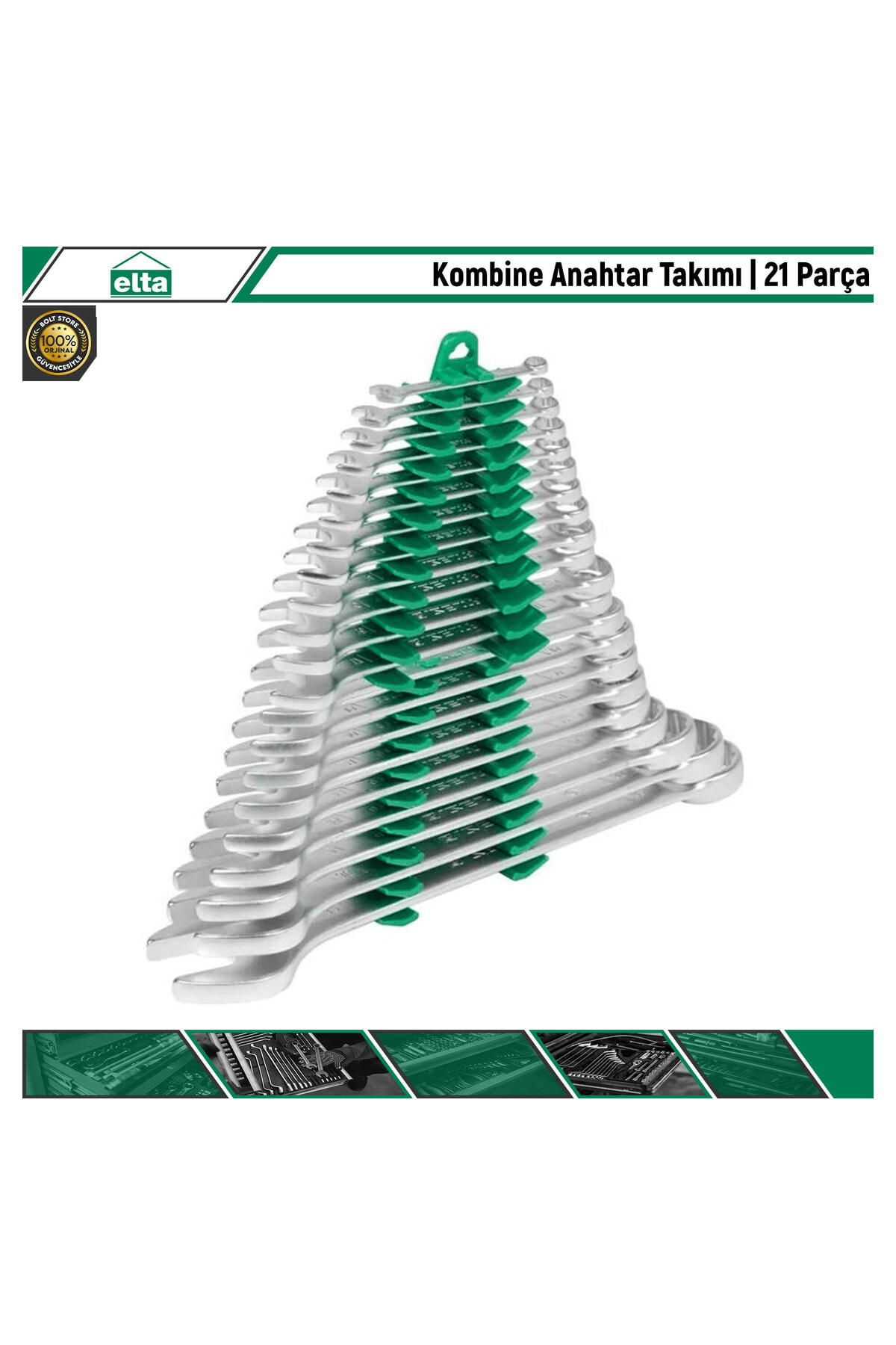 Kombine Anahtar Takımı | 21 Parça