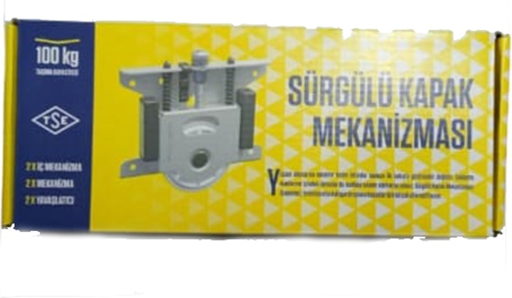Sürgülü Kapak Mekanizması 100 Kg