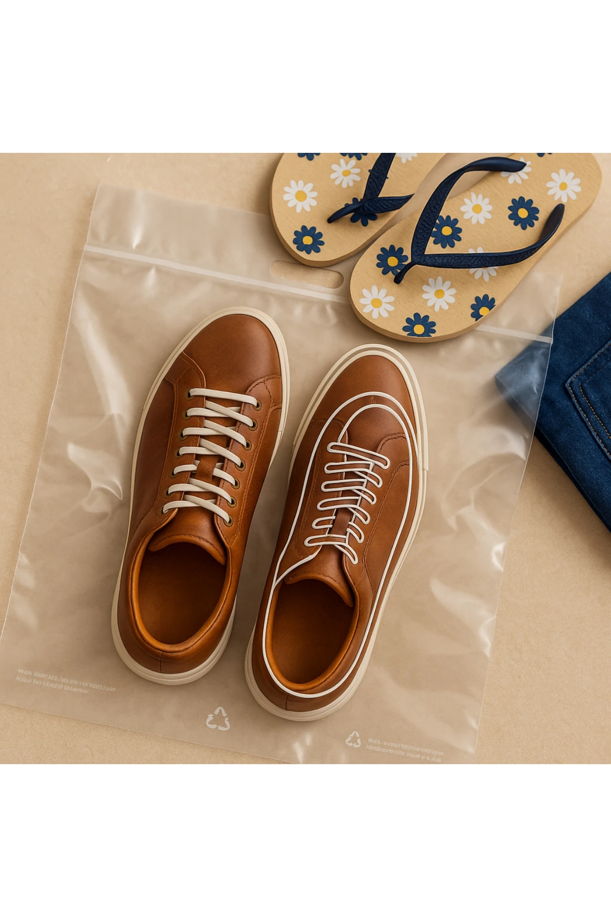 6 Adet Kilitli 45x52 cm Ayakkabı Düzenleyici Poşet Ayakkabı Organizer Poşeti