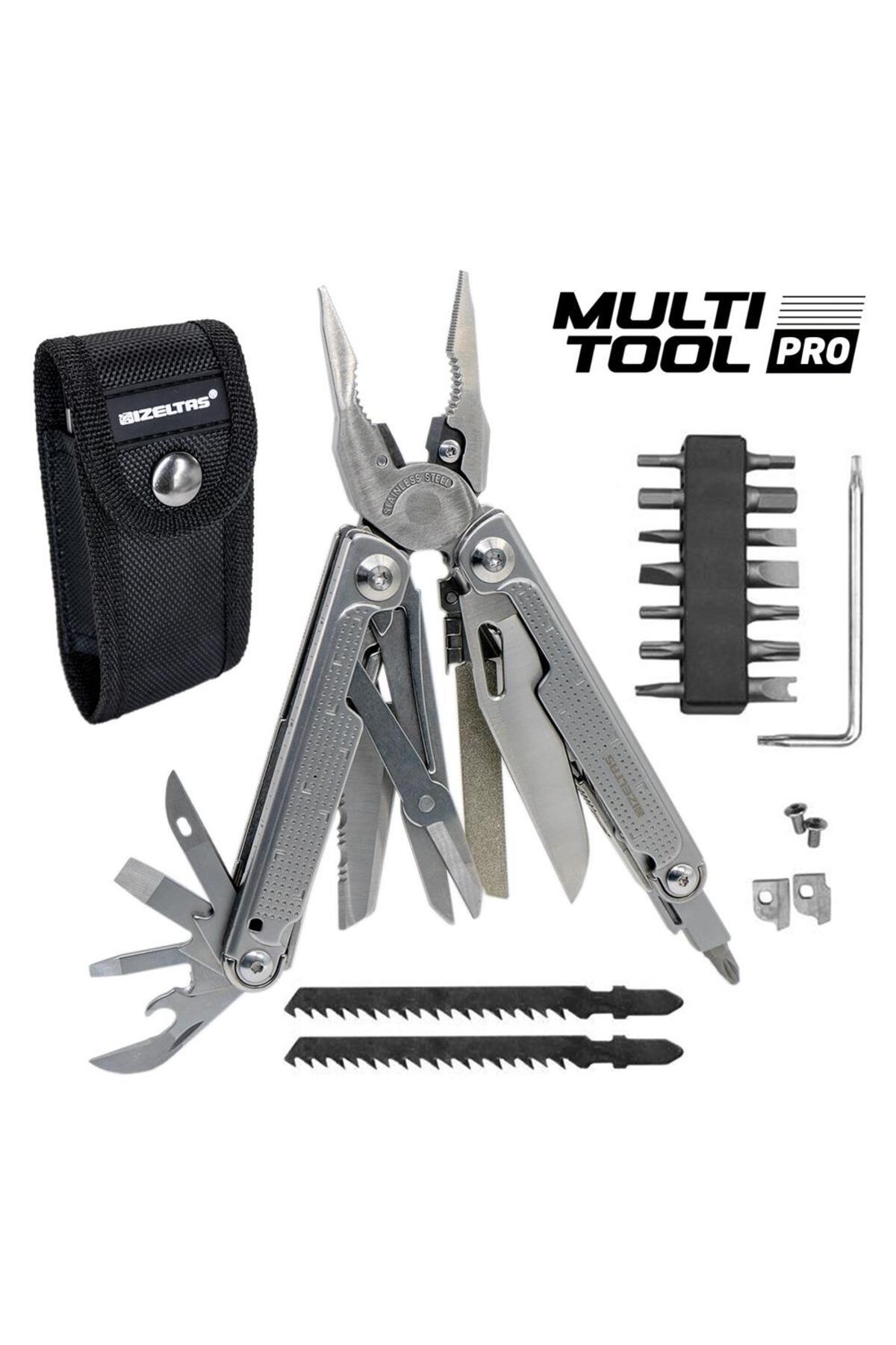 Multi Tool PRO 15 Fonksiyonlu Çok Amaçlı El Aleti 180 mm