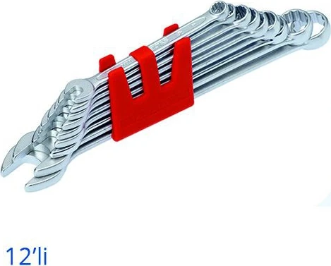Kombine Anahtar Takımı Uzun Boy 12'Li