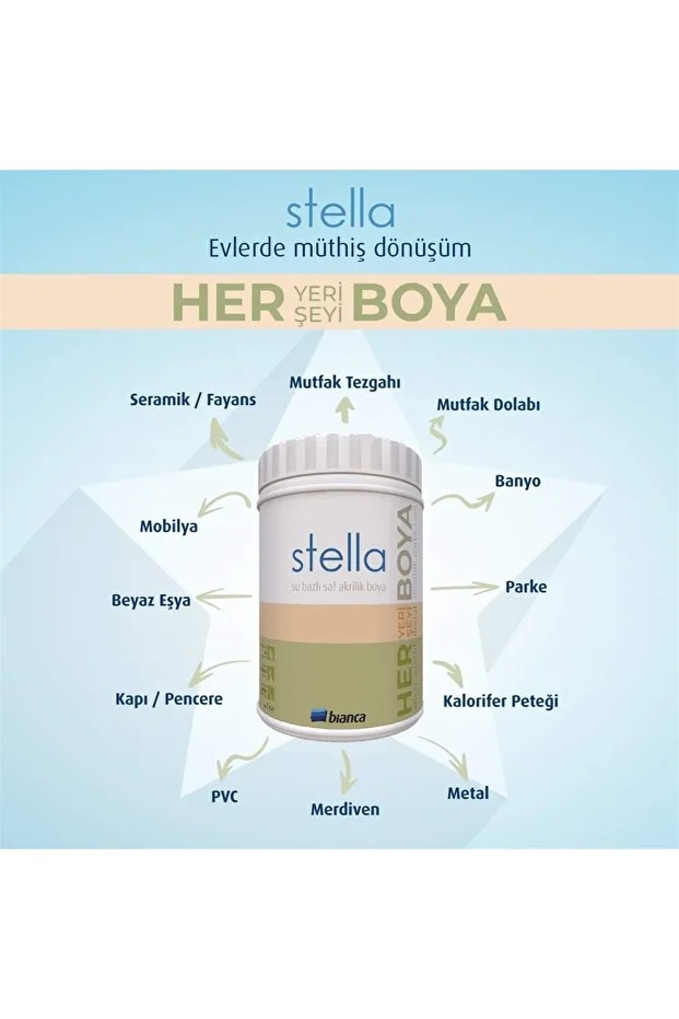 Stella Maximo Solvent Bazlı Vernik Sıvı Cam 500 ml Ipek Mat