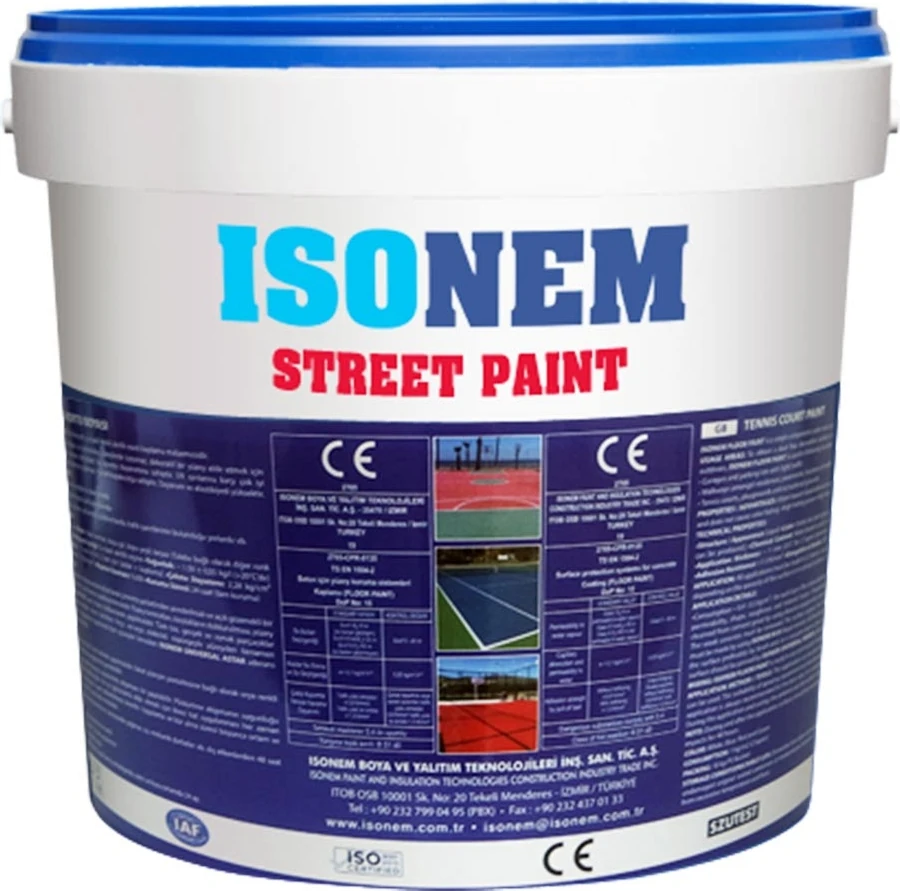 Street Paint Su Bazlı Zemin Kaplaması 5 Kg