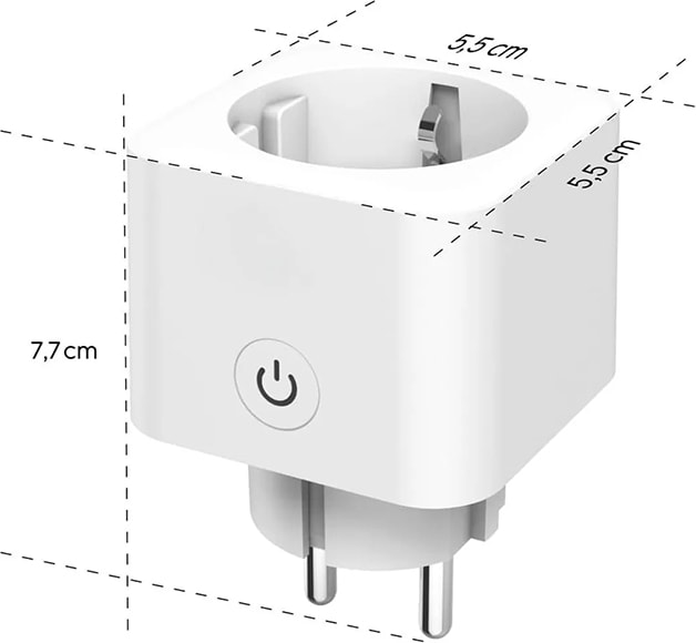 Akıllı Wi-Fi ve Bluetooth Kontrollü Priz – Uzaktan Kumanda, Zamanlayıcı ve Sesli Asistan Desteği
