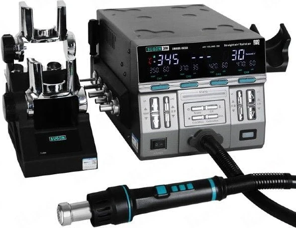 8650 Profesyonel 1300W Sıcak Hava İstasyonu