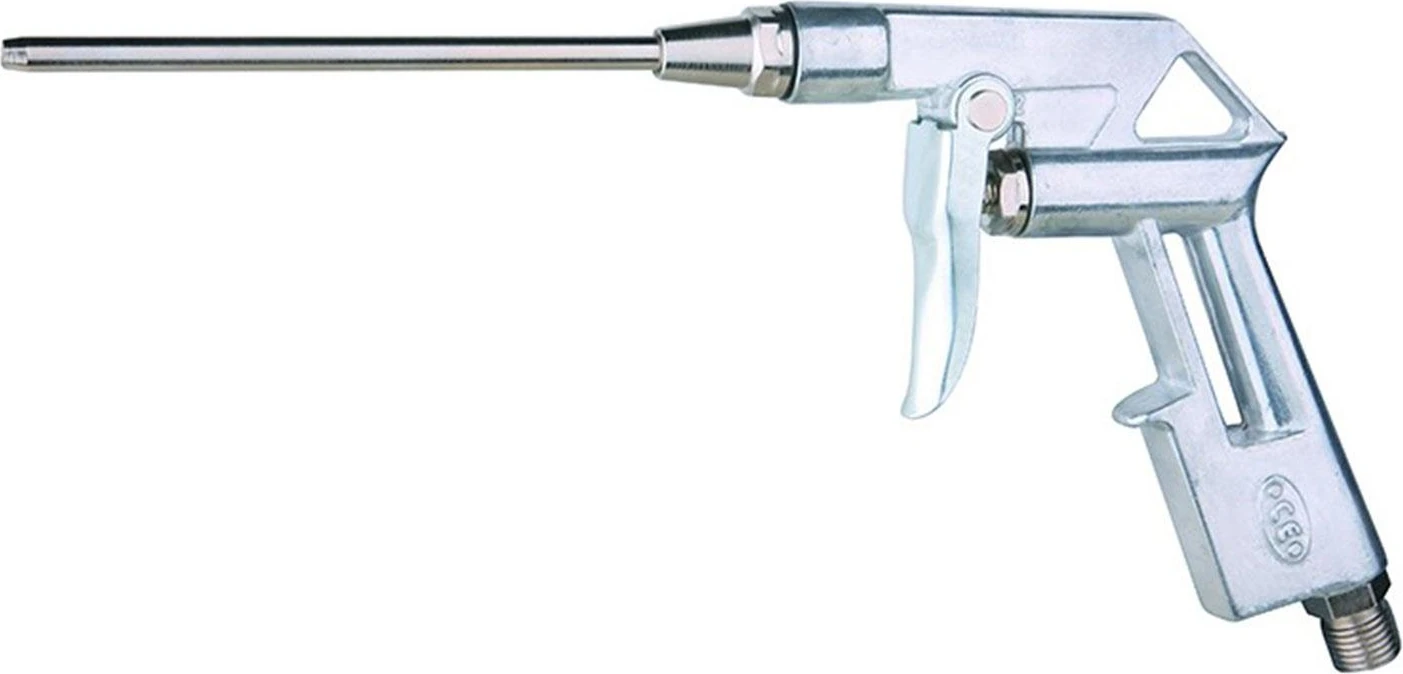 Kompresör Hava Üfleme Tabancası Uzun Ağızlı Metal