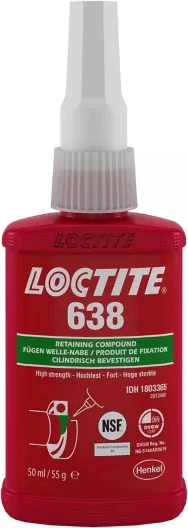 638 Yüksek Mukavemetli Civata Sabitleyici 250 Gr/ml