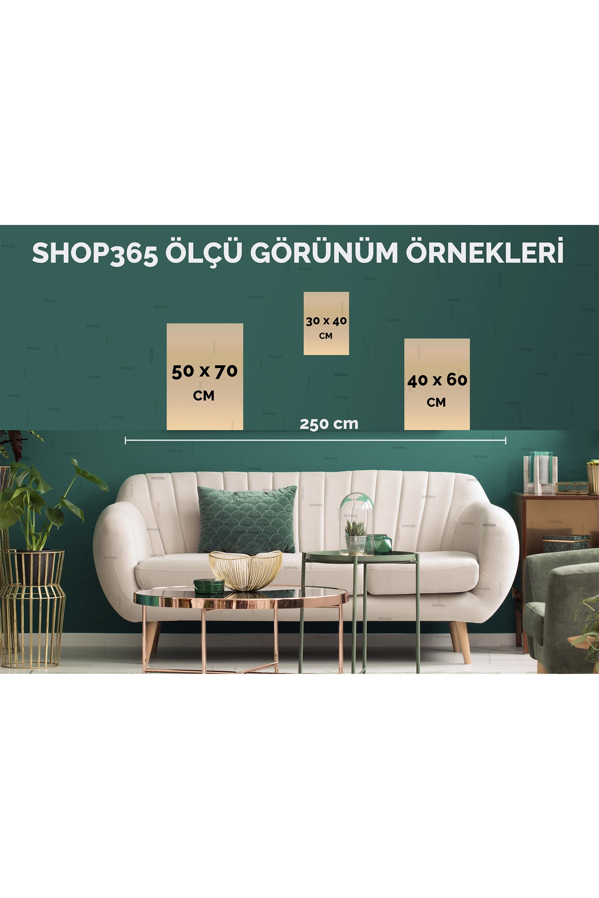 Yunanistan Santorini Şehir Gün Batımı Deniz Manzara Tablo Çerçeveli P-000029