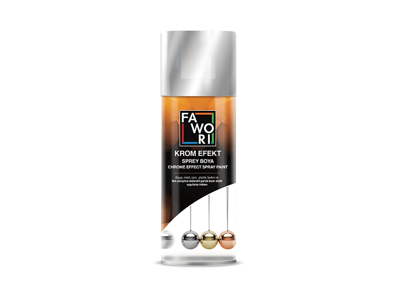 FAWORİ KROM EFEKT SPREY B0YA  400 ml