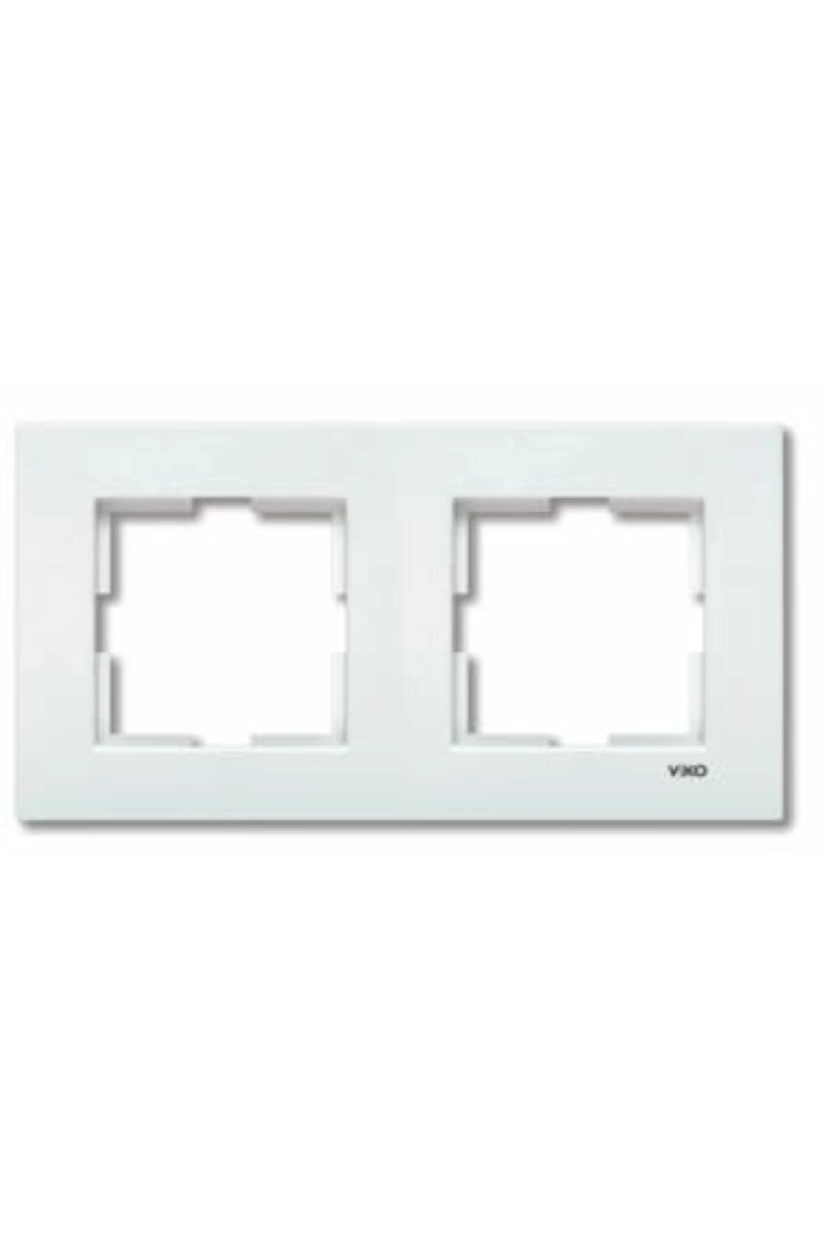 KARRE İKİLİ ÇERÇEVE BEYAZ