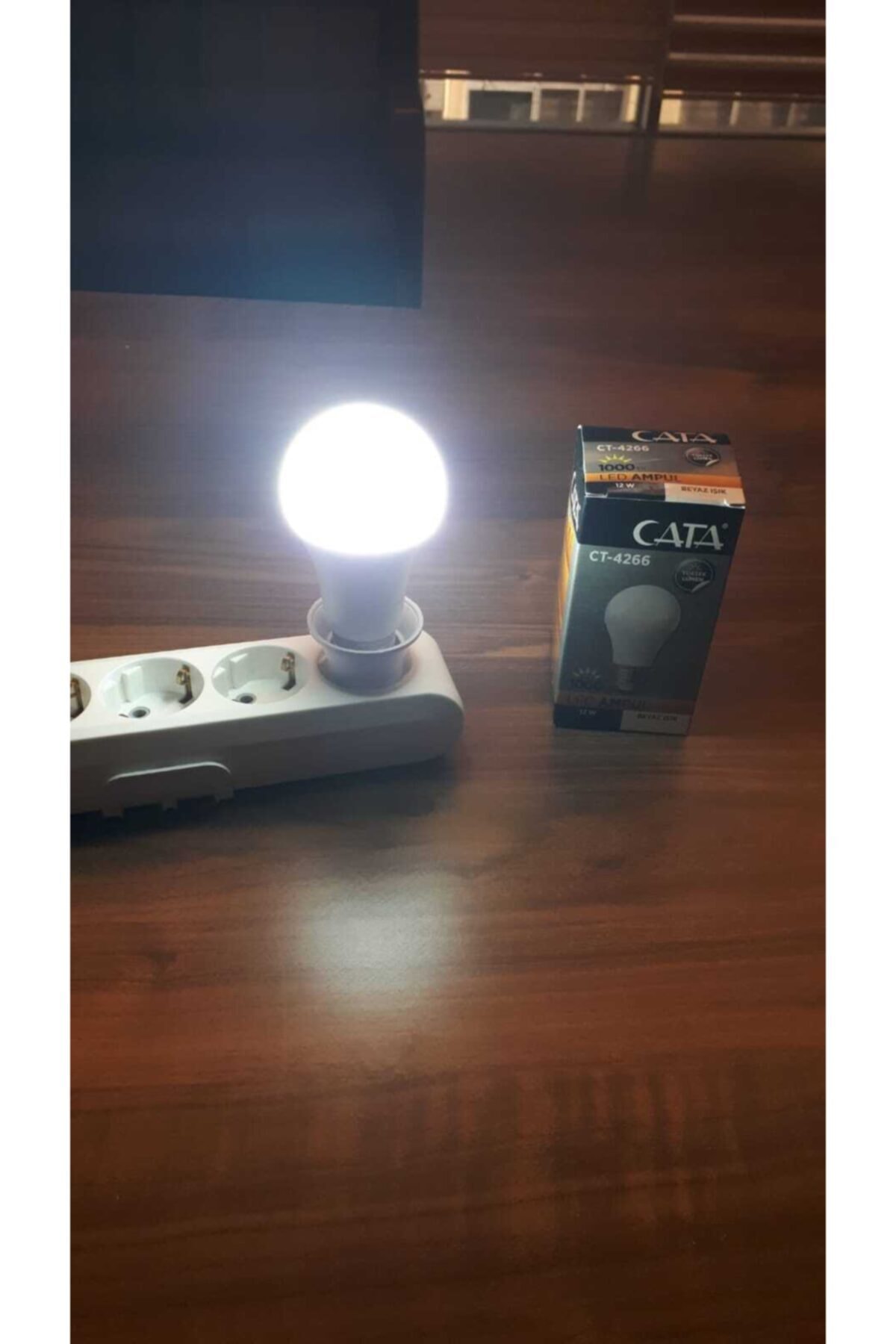 Ct 4266 12w Led Ampul Beyaz