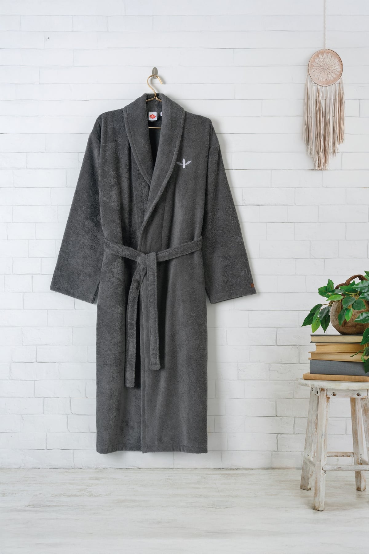 Wellness Bornoz Zen Antrasit L/XL
