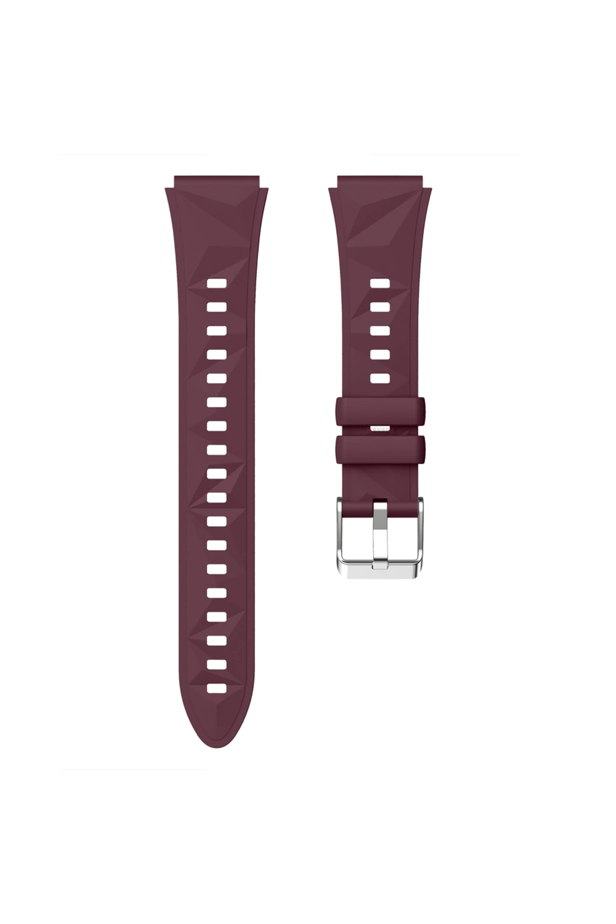 Huawei Watch GT6 41mm İle Uyumlu Prism Metal Tokalı Soft Yumuşak Silikon Kordon