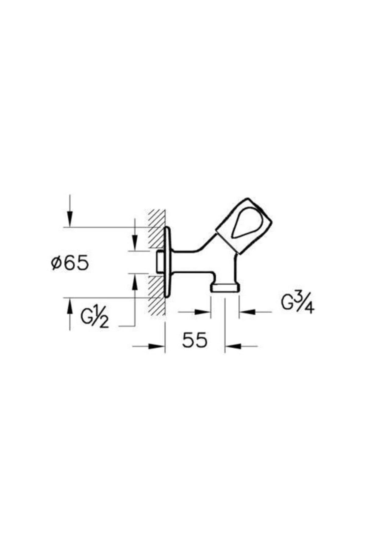 Çamaşır Ve Bulaşık Makinası Musluğu A41583