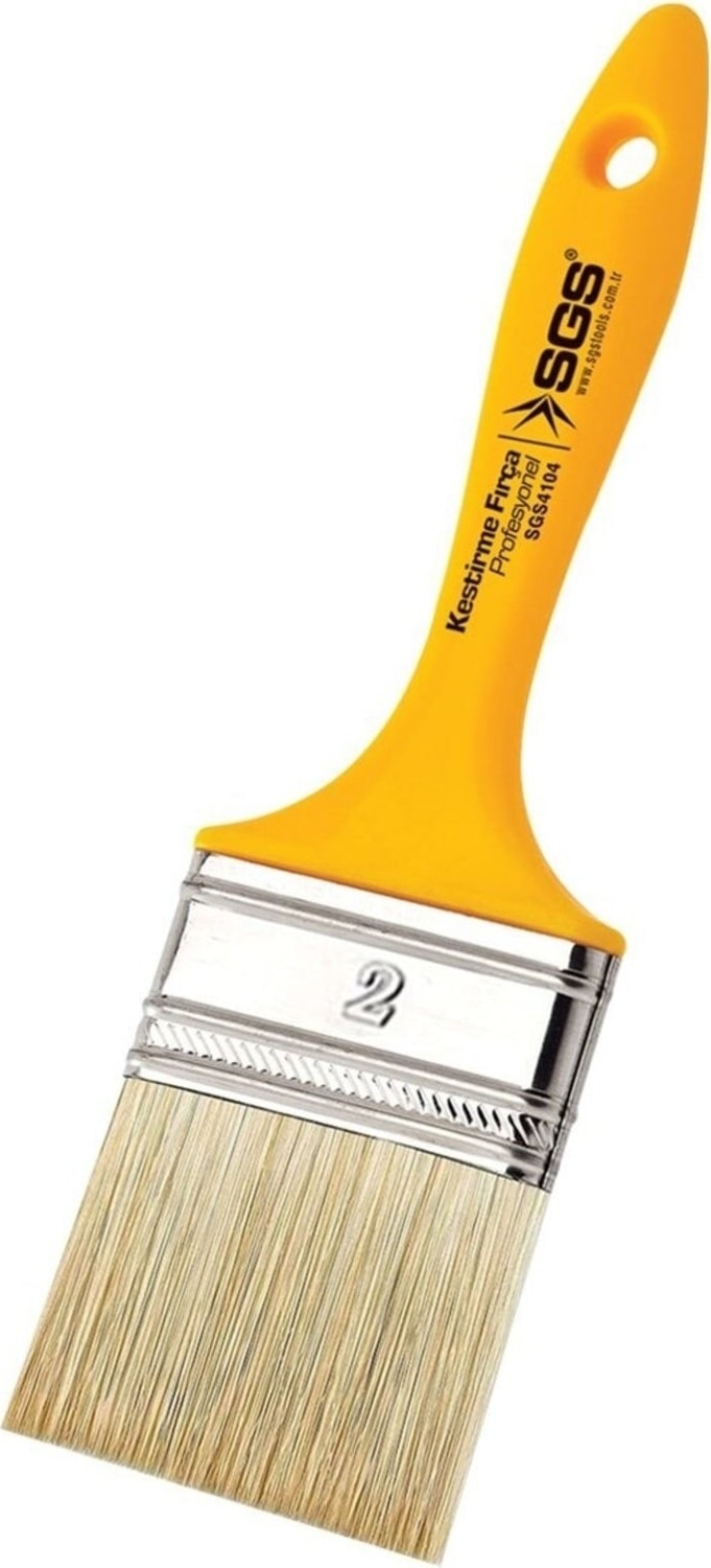 SGS Kestirme Fırça Profesyonel Plastik Sap No:3 ( SGS4102 ) 2.0"