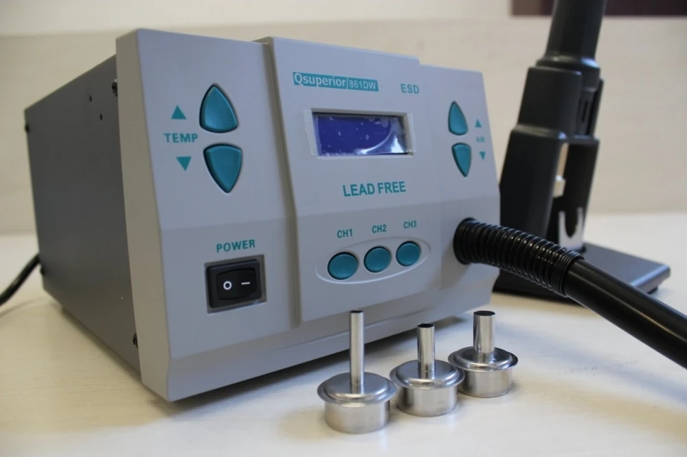 Qsuperior 861DW Sıcak Hava Istasyonu 1000WATT ()