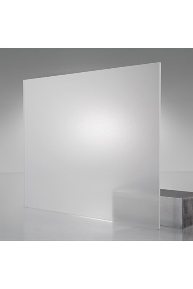 Buz Beyazı Pleksi Levha 2 mm 35cmx35cm