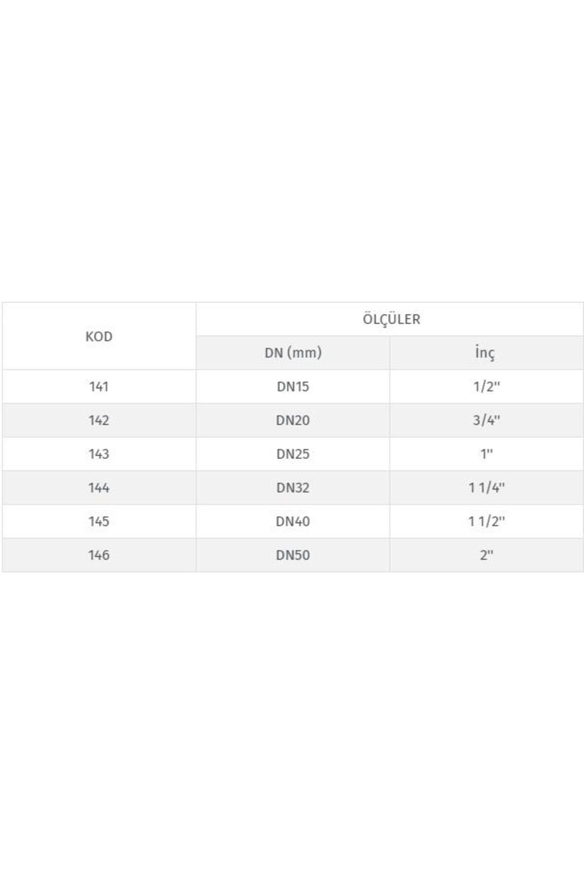 Küresel Doğalgaz Vanası Standart - TS EN 331 - DN20 3/4" - 1 Adet