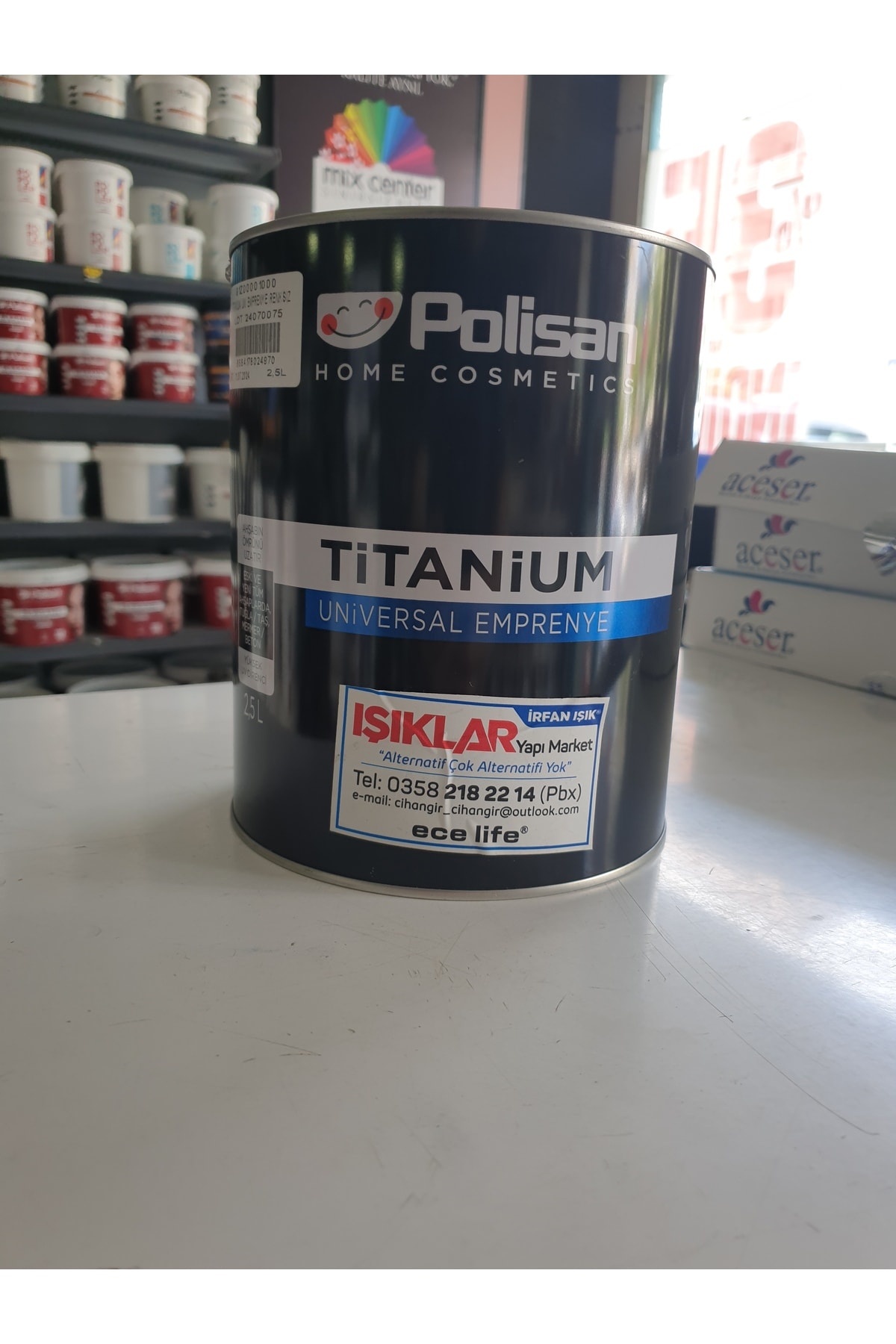 Titanium Antiaging Emprenye Şeffaf -2,5 Litre-taş Vernik
