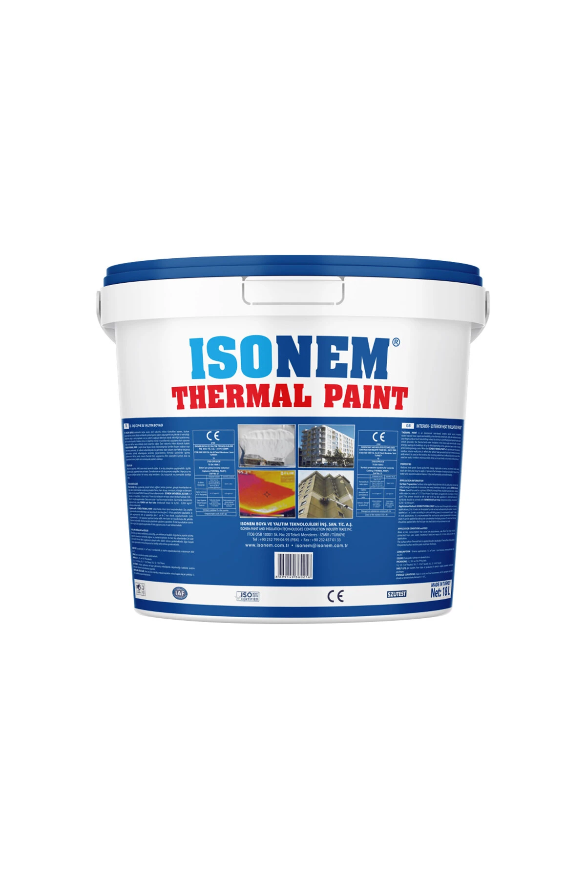 THERMAL PAINT Isı Yalıtım Boyası 10 L