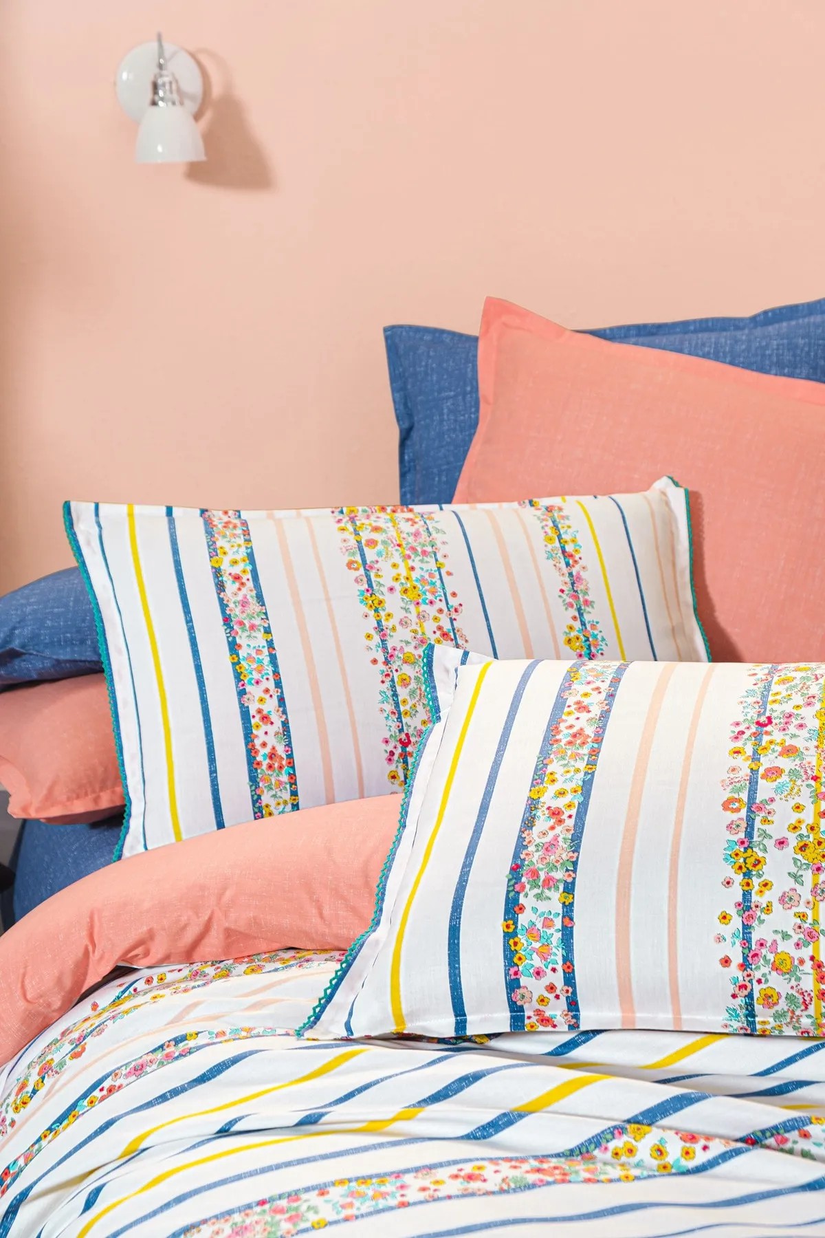 Ovi Fancy Poplin V1 Çift Kişilik Nevresim Takımı