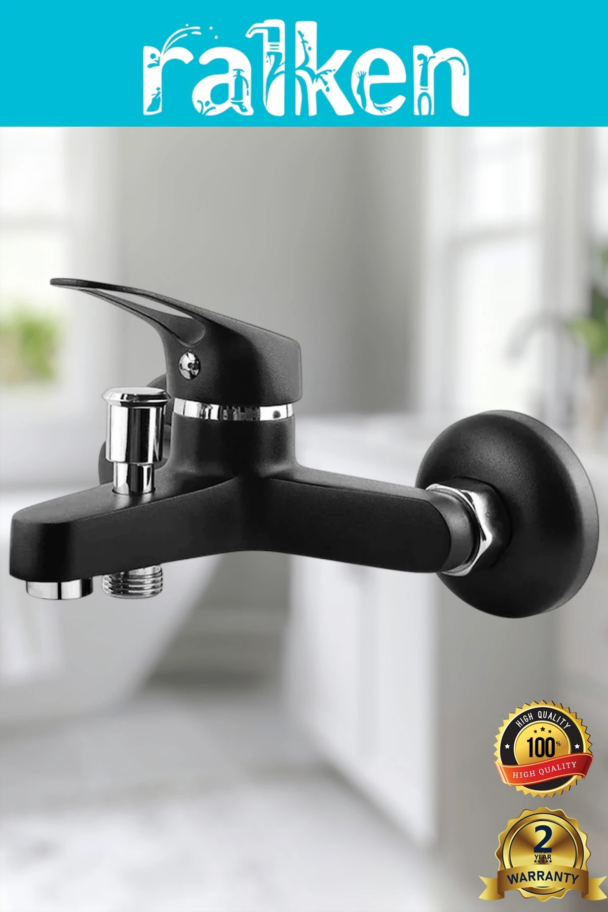 Lüx Siyah 3’lü Banyo Seti Siyah Robot Tepe Duş, Banyo, Balık Sırtı Lavabo Bataryası Musluk Takımı