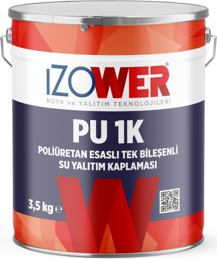 Pu-1k Su Yalıtım Kaplaması-Gri-3,5 kg