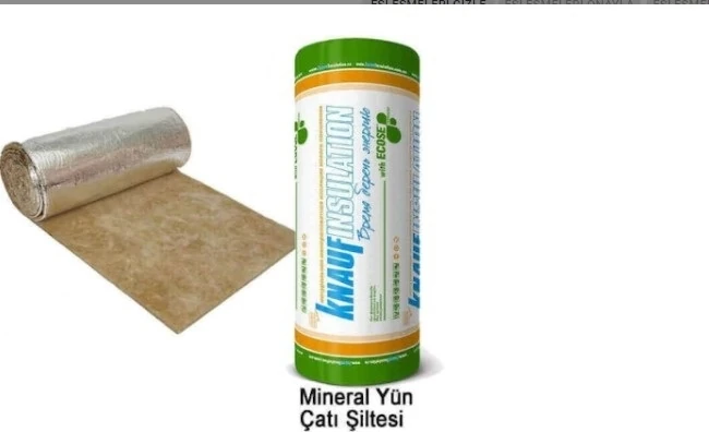 Earthwool 044 Çatı Şiltesi Alüminyum Folyolu (10 Cm)