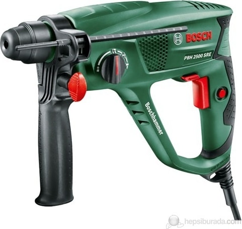 BOSCH Pbh 2500 Sre Elektrikli 600 Watt Kırıcı-Delici (Yedek Mandrenli)